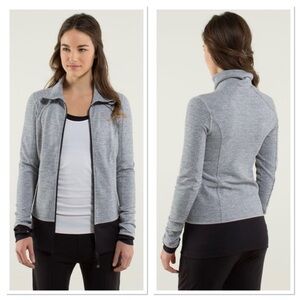 Lululemon Nice Asana Jacket Herringbone